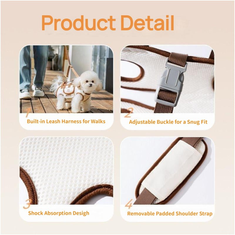 Crossbody Pet Carrier Harness