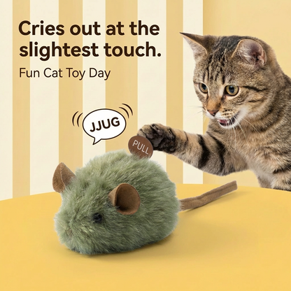 Chirping Mouse Interactive Cat Toy
