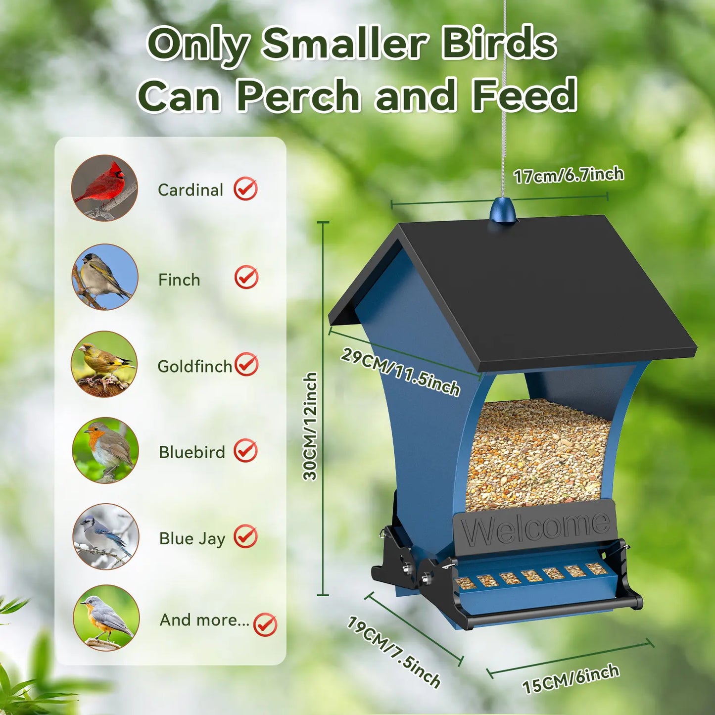 Squirrel-Proof Bird Feeder